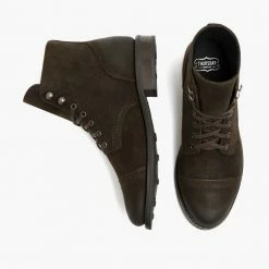 Thursday Boots - Women's Captain | Dark Olive Suede