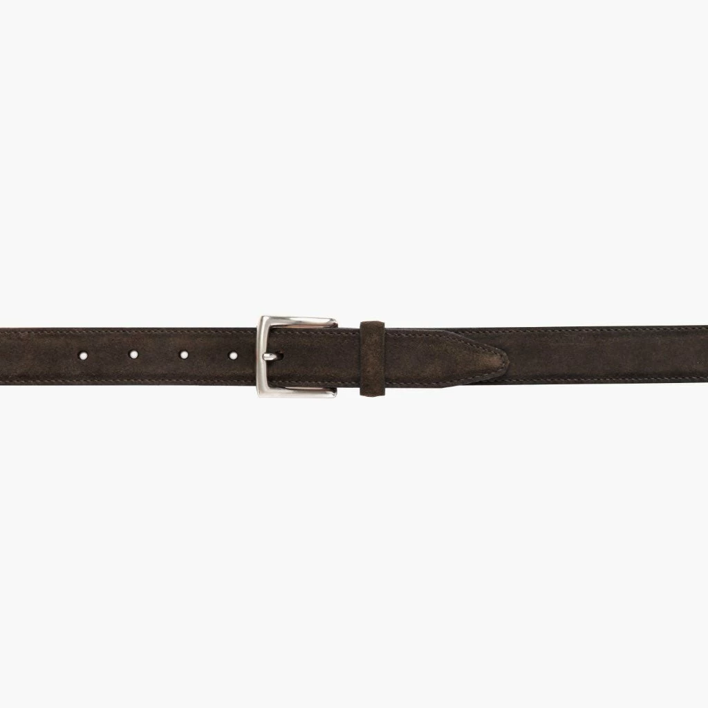 Thursday Boots - Accessories Women's Classic Leather Belt | Dark Olive Suede 4 Thursday Boots - Accessories Women's Classic Leather Belt | Dark Olive Suede