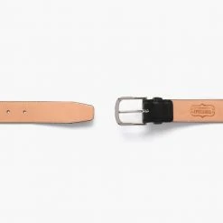 Thursday Boots - Accessories Men's Brogue Leather Belt | Black 10 Thursday Boots - Accessories Men's Brogue Leather Belt | Black