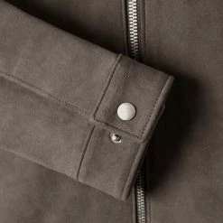 Thursday - Men's Jackets Racer Jacket | Taupe 16 Thursday - Men's Jackets Racer Jacket | Taupe