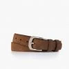 Thursday Boots - Accessories Men's Refined Leather Belt | Cognac Suede Belts & Wallets