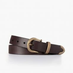 Thursday Boots - Accessories Women's Western Leather Belt | Brown