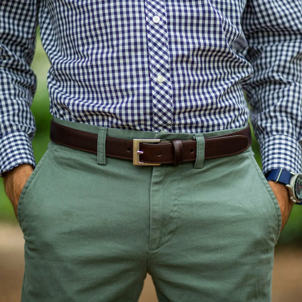 Thursday Boots - Accessories Men's Classic Leather Belt | Brown 5 Thursday Boots - Accessories Men's Classic Leather Belt | Brown