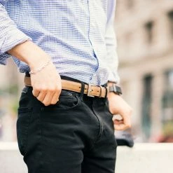 Thursday Boots - Accessories Men's Classic Leather Belt | Natural Chromexcel Belts & Wallets