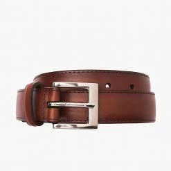 Thursday Boots - Accessories Men's Classic Leather Belt | Brandy Belts & Wallets