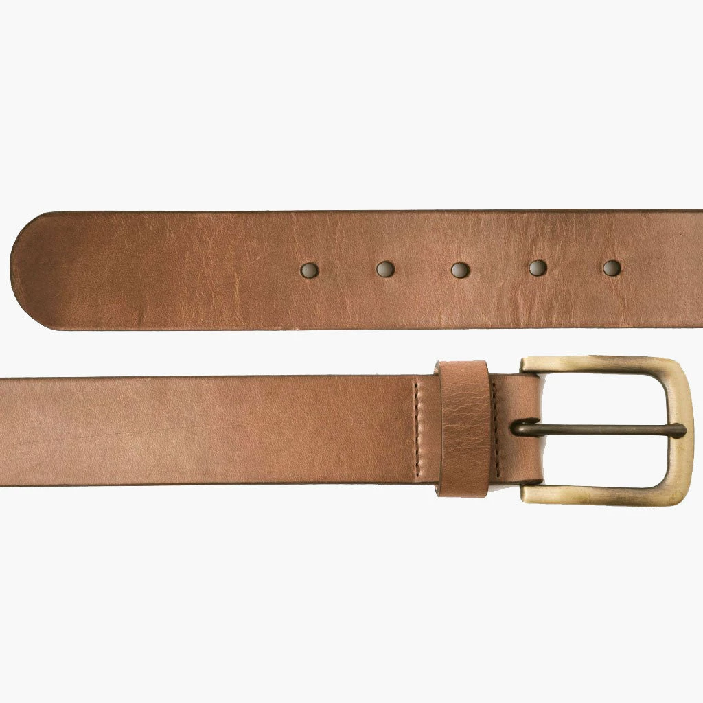 Thursday Boots - Accessories Men's Heritage Leather Belt | Natural Belts & Wallets 4 Thursday Boots - Accessories Men's Heritage Leather Belt | Natural Belts & Wallets